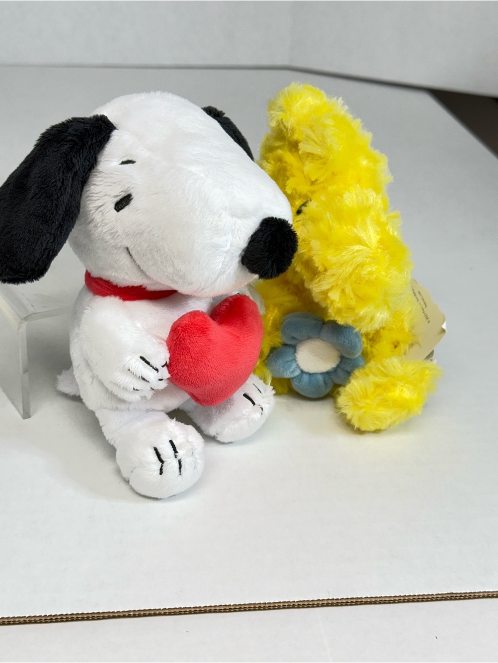 Peanuts Snoopy Plush Dog Toy with Woodstock Plush Bird